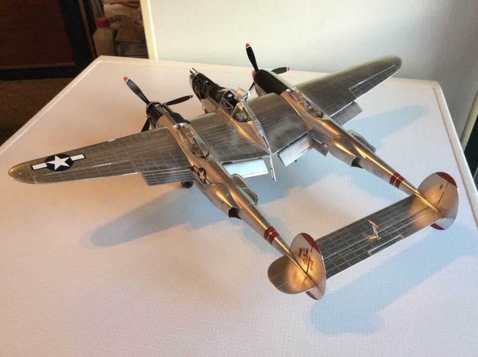 Lockheed P-38L Lightning from Trumpeter scale 1/32.