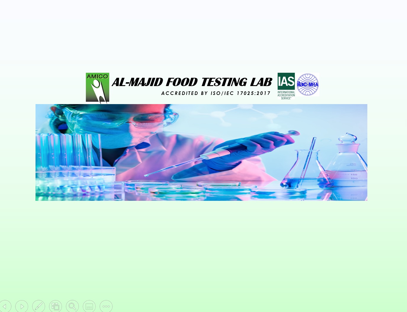 Al-Majid Food Testing Lab | Jleeb al Shuyoukh
