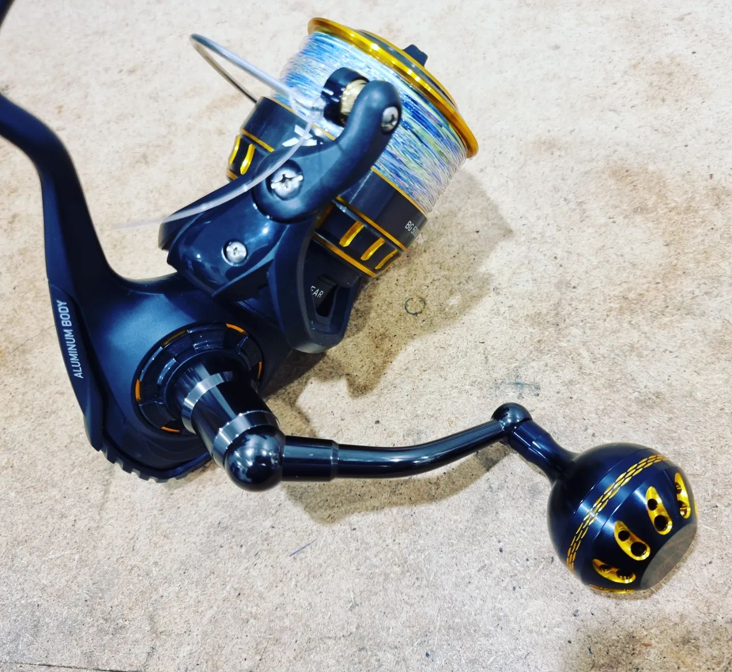 daiwa bg 500 reel handle Gomexus Power for Reels **Plug and Play** Jigging World Daiwa BG MQ 5000D-H/ 6000D-H