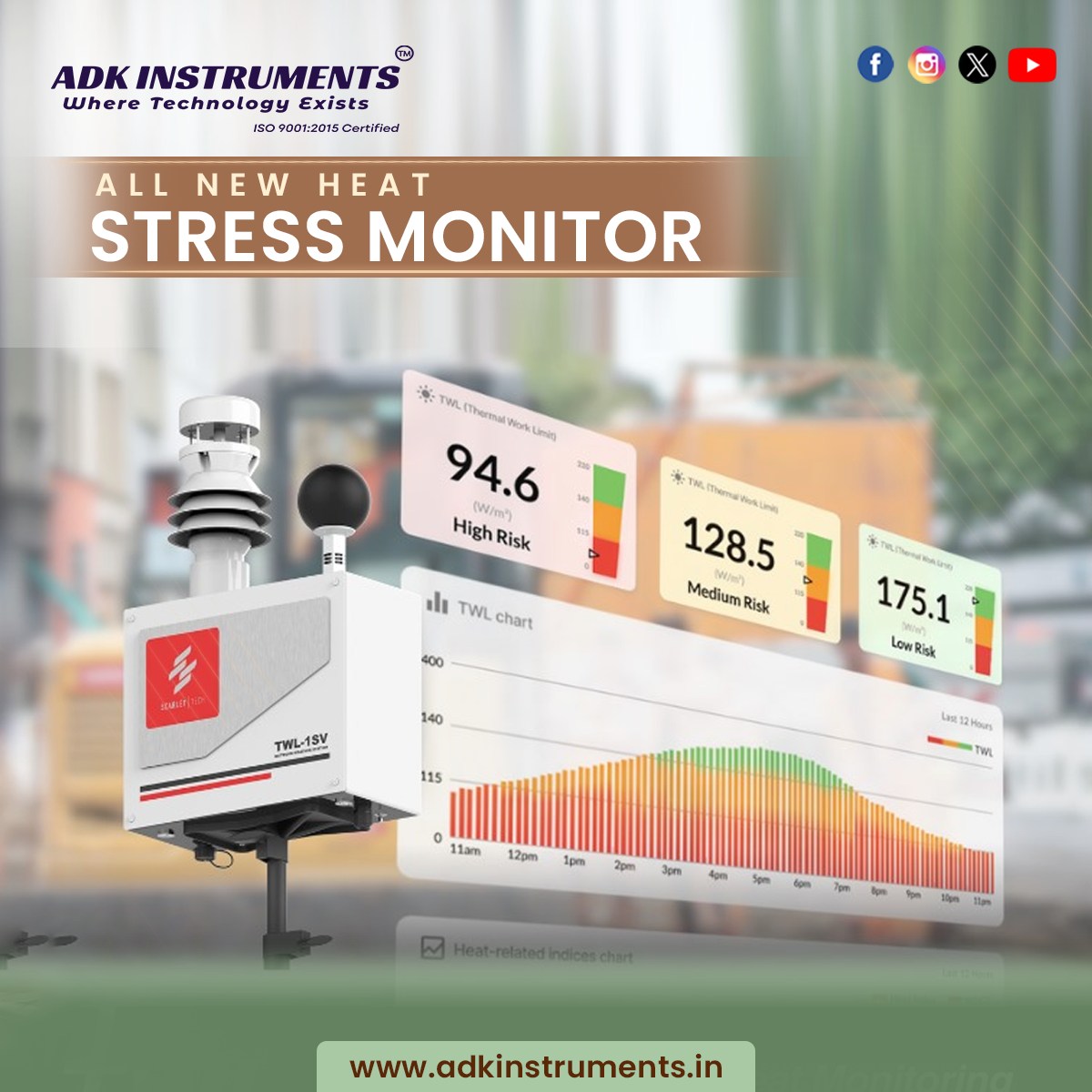 ADK - INTRODUCING ALL NEW HEAT STRESS MONITOR & Meet the demands of ...
