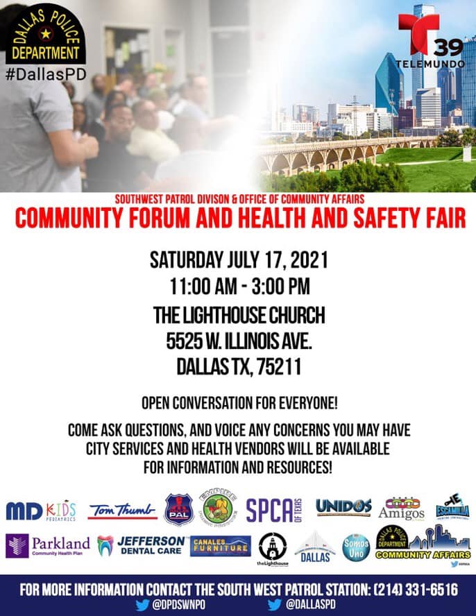 Join us for... - Dallas Police Department Community Affairs | Facebook