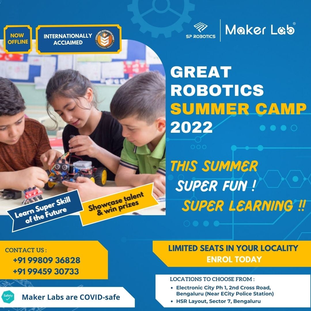 SP Robotics Maker Lab - HSR Layout, Bengaluru | Bangalore