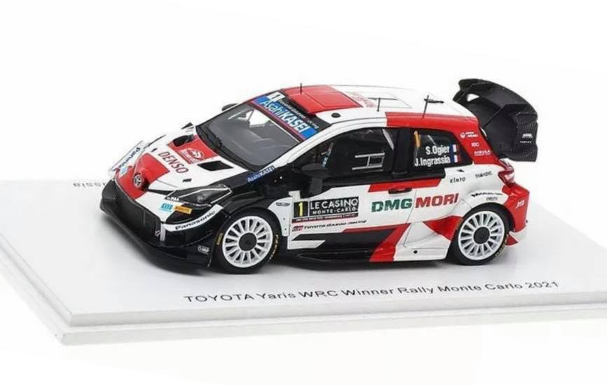Toyota GR Yaris #1 Rally Monte Carlo 2026 1:43 diecast