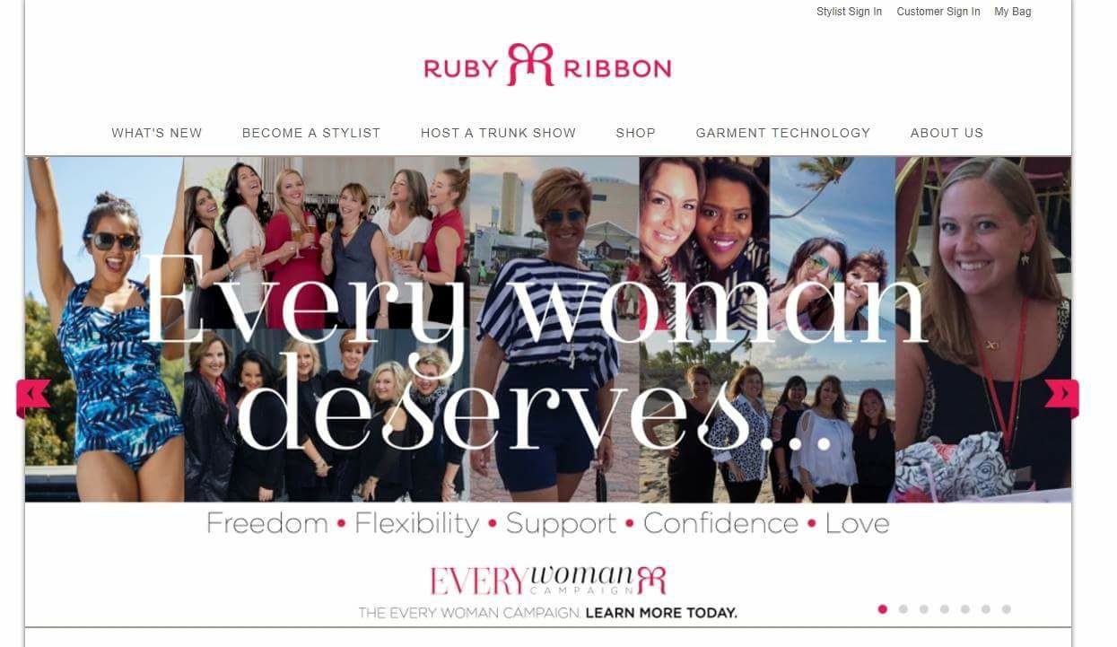 Ruby Ribbon with Mary