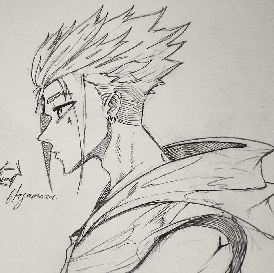#art #digitalart #illustration #inkdrawing #sketch | Hagamaru Hyodou Prime