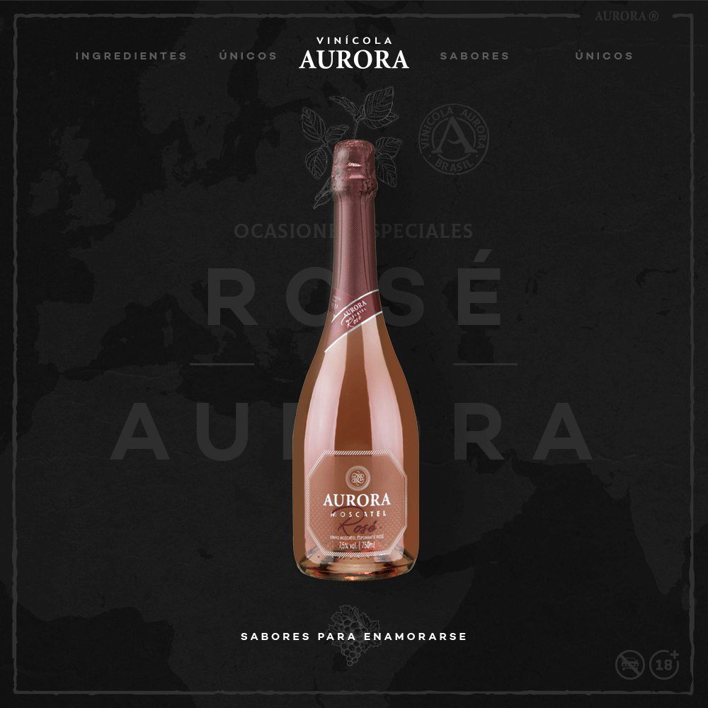 Vinícola - #Aurora Moscatel Rosé 🍷 100% Moscato, el equilibrio perfecto ...