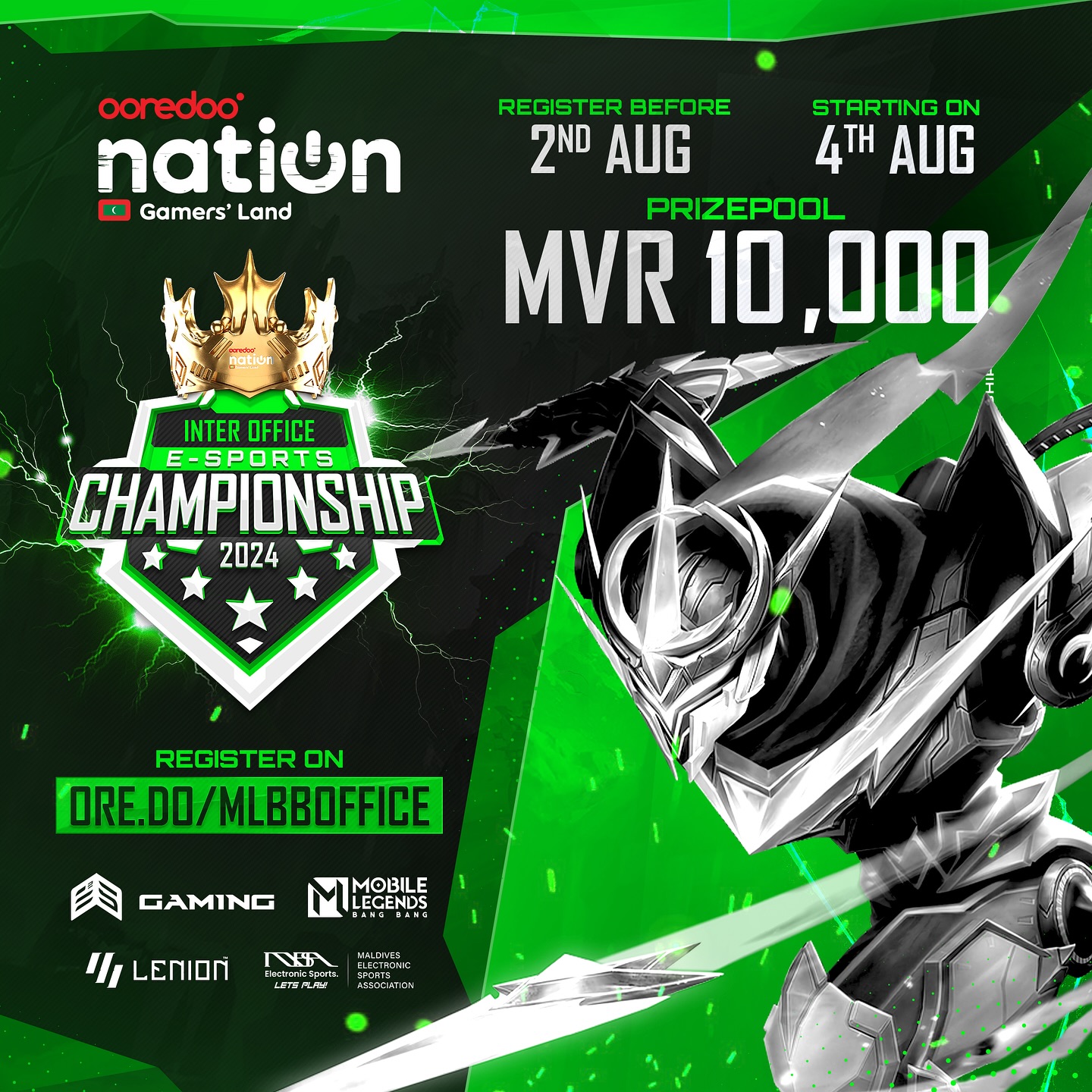 👾 Inter-Office Esports Championship... - Ooredoo Nation MV