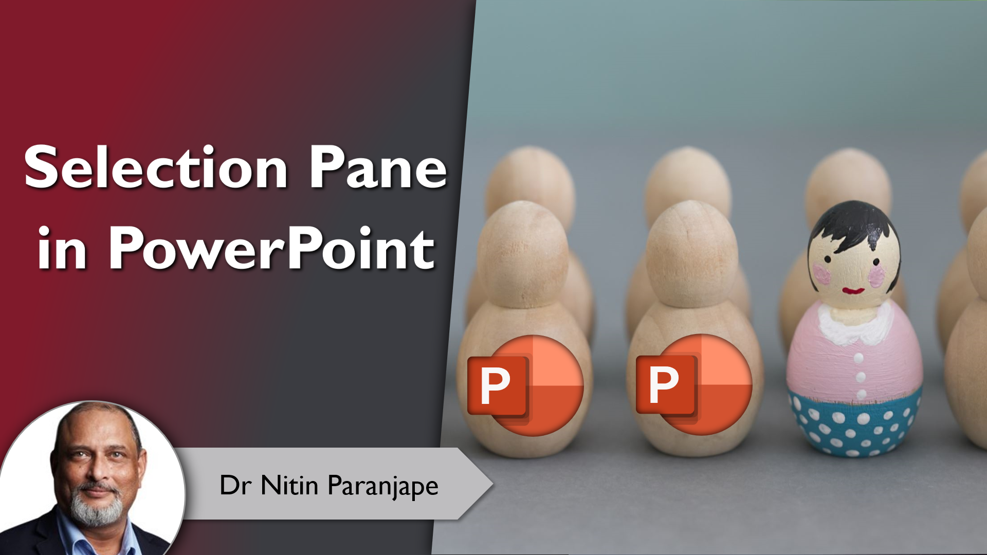 Efficiency - Know more about Selection Pane in PowerPoint. YouTube Live ...