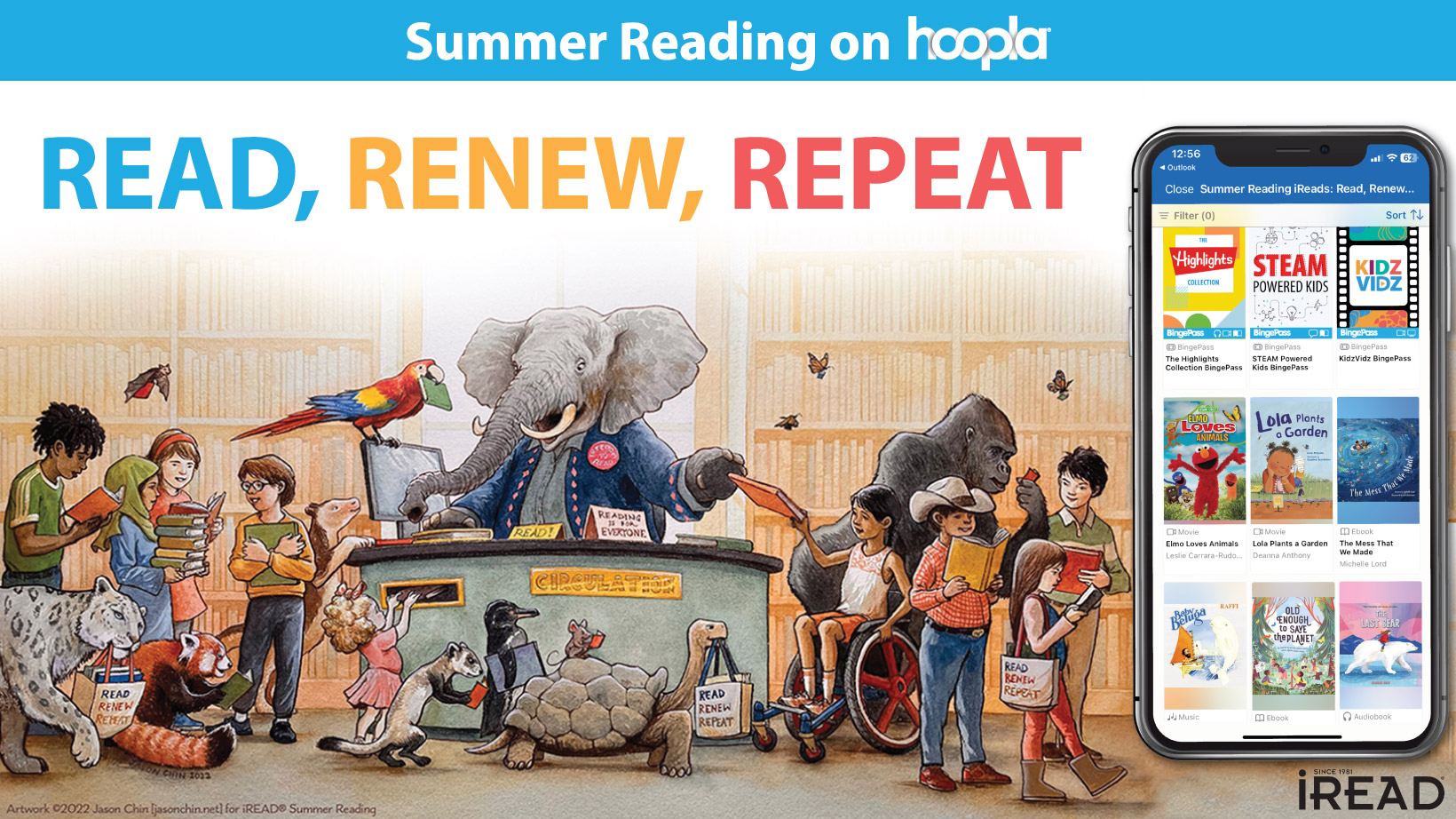 Hoopla - 📚☀️ Dive into summer reading with iREAD! Developed by ...