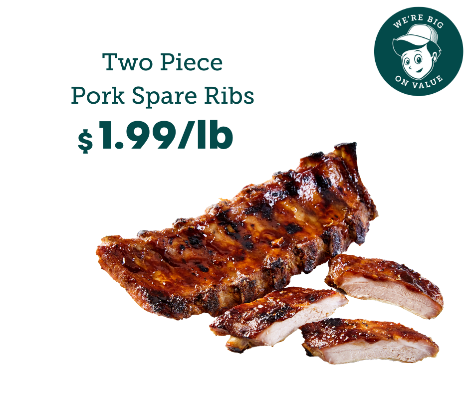Little Giant Farmers Market Newnan - 2 PC. Pork Spare Ribs are on sale ...