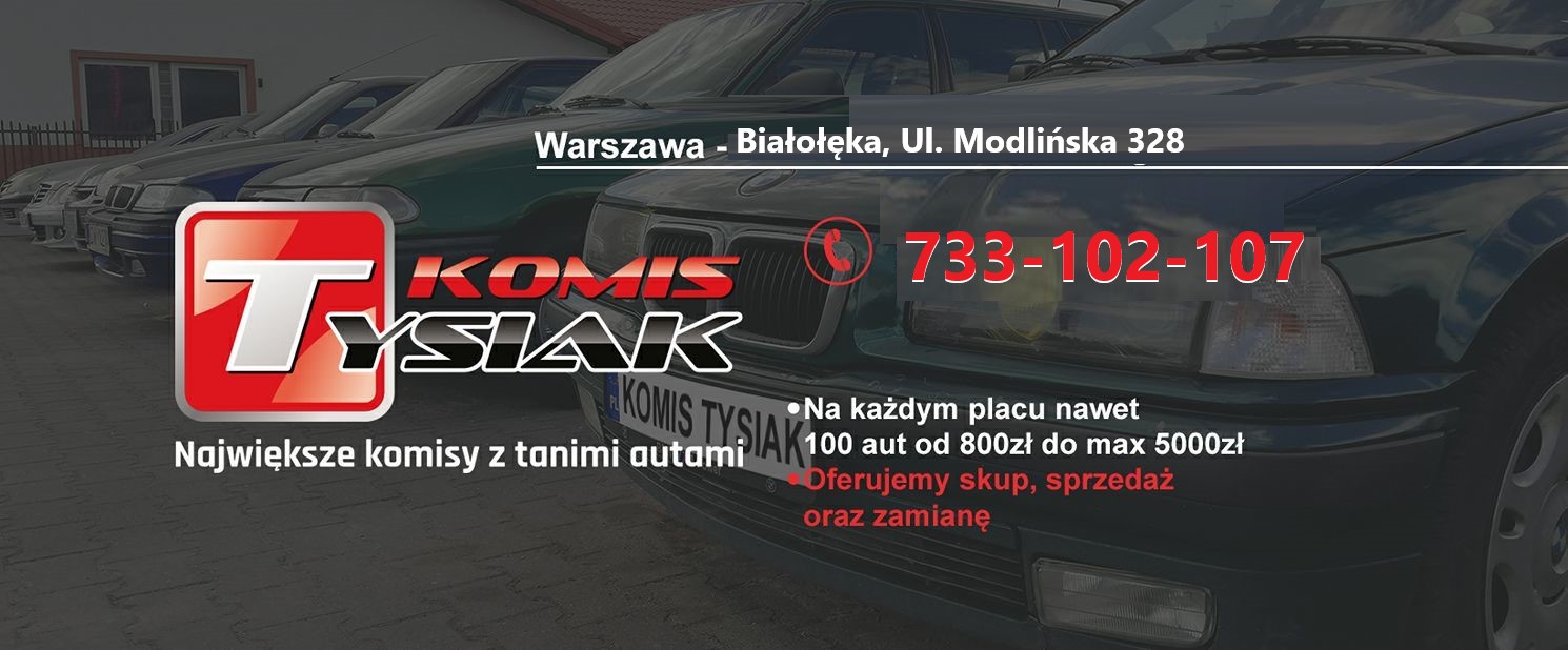 ‼️... - Komis Tysiak Warszawa Bemowo ul. Konarskiego 44a | Facebook