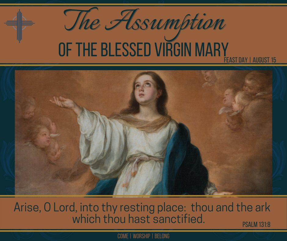 Today is the Feast of the Assumption... - Holy Cross Church | Facebook