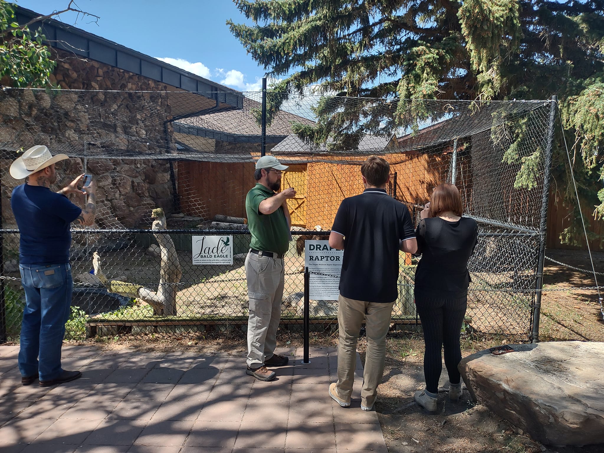 The Raptor Experience team has been hard at work filming short ...
