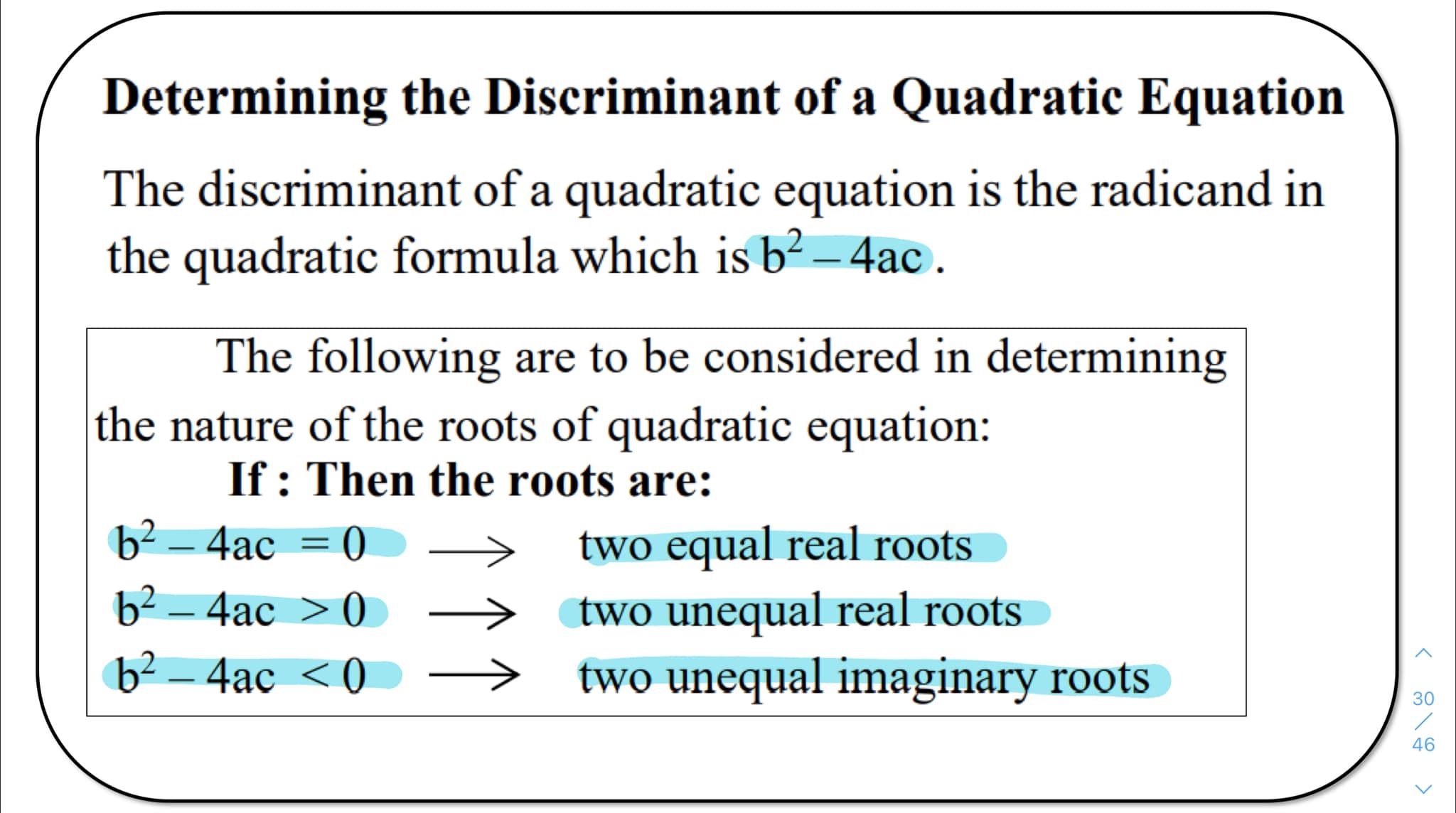 Grade 9 - Mathematics (First... - English with Miss Nichole | Facebook
