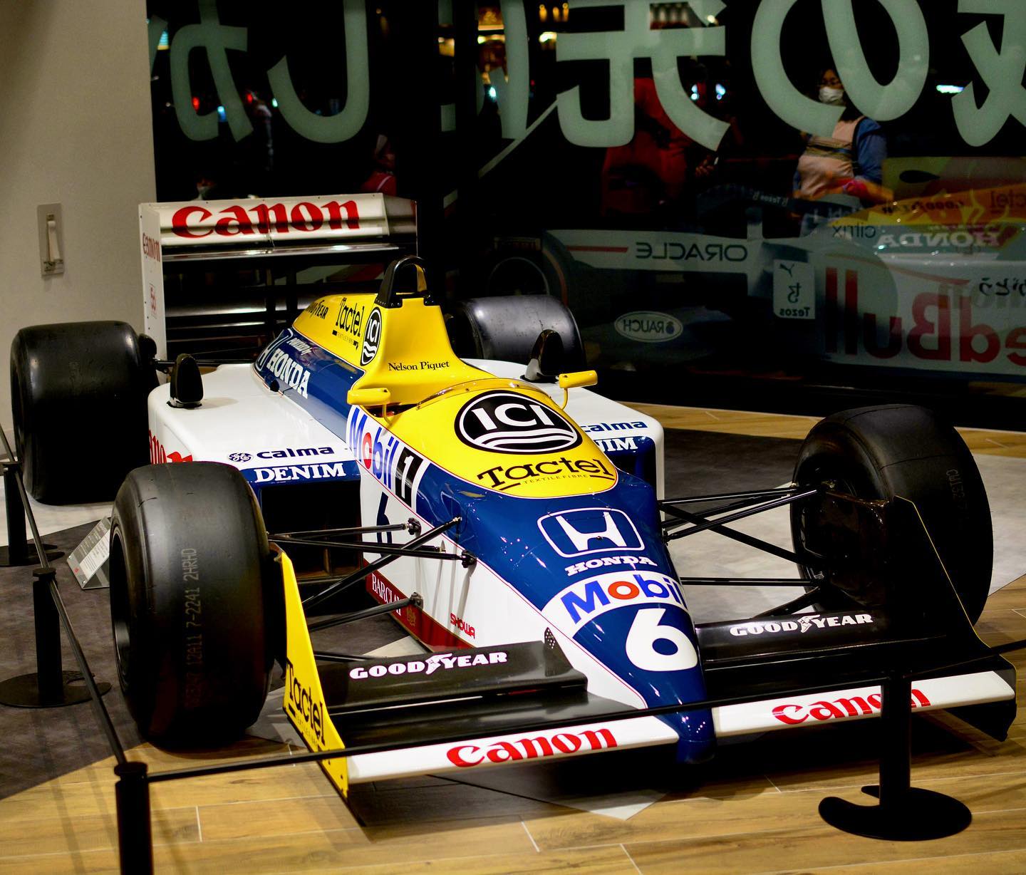 Nelson Piquet at Williams FW11B Honda turbo - Japonese Grand Prix