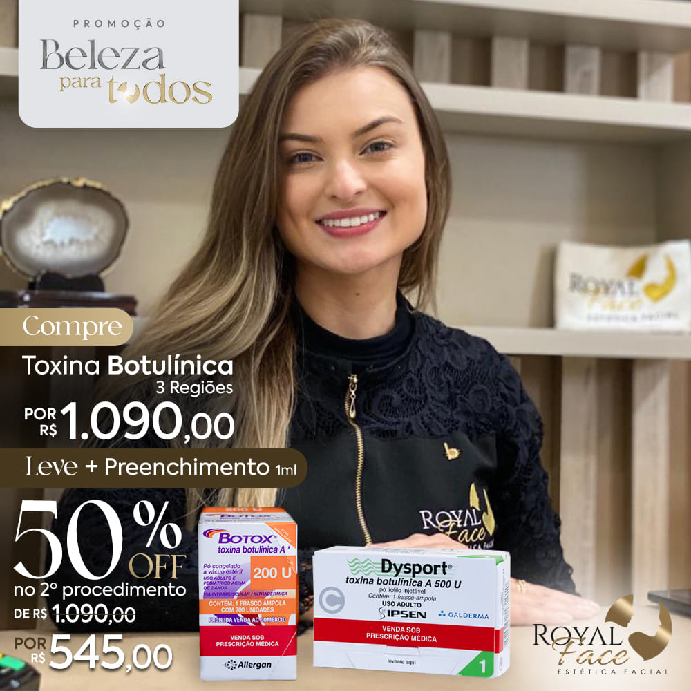 Royal Face - Super combo de Botox e Preenchimento para te deixar ainda ...
