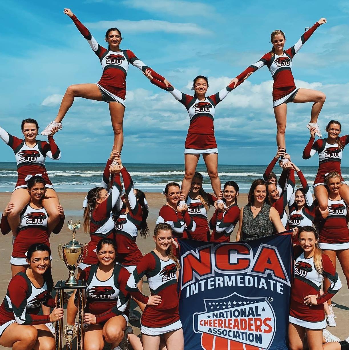 Saint Joseph's University Cheerleading - So excited to be back at the ...