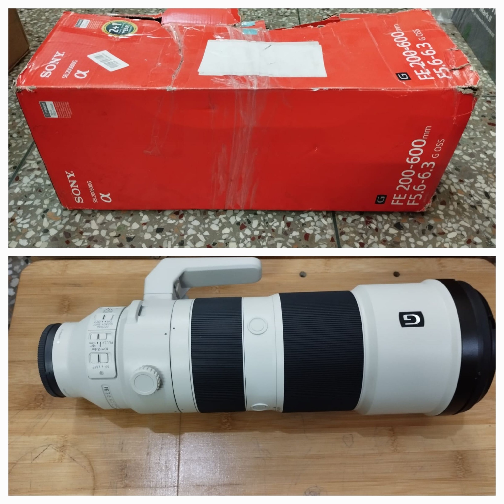 Sony 200-600mm lens. Contact 098912 03226 for best price