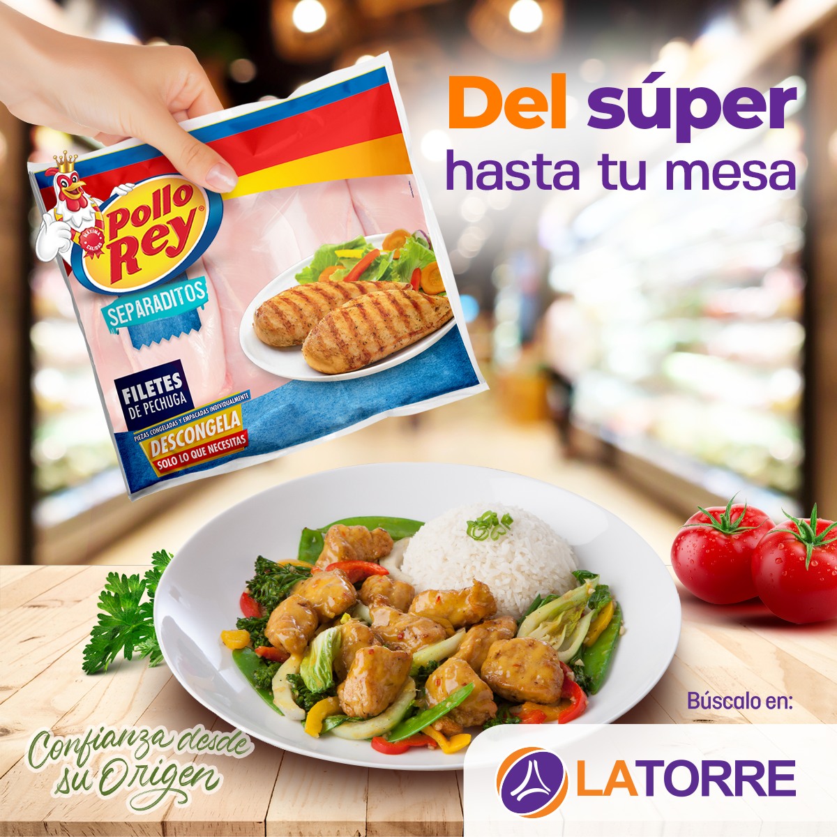 Pollo Rey - El infaltable en tu lista de compras es el...