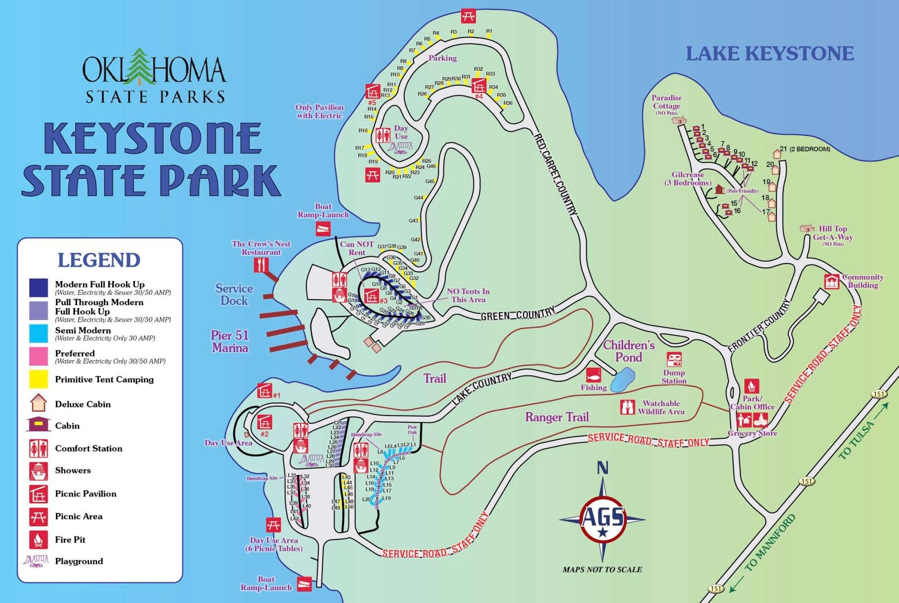 Here's a map of our campgrounds... - Keystone State Park | Facebook