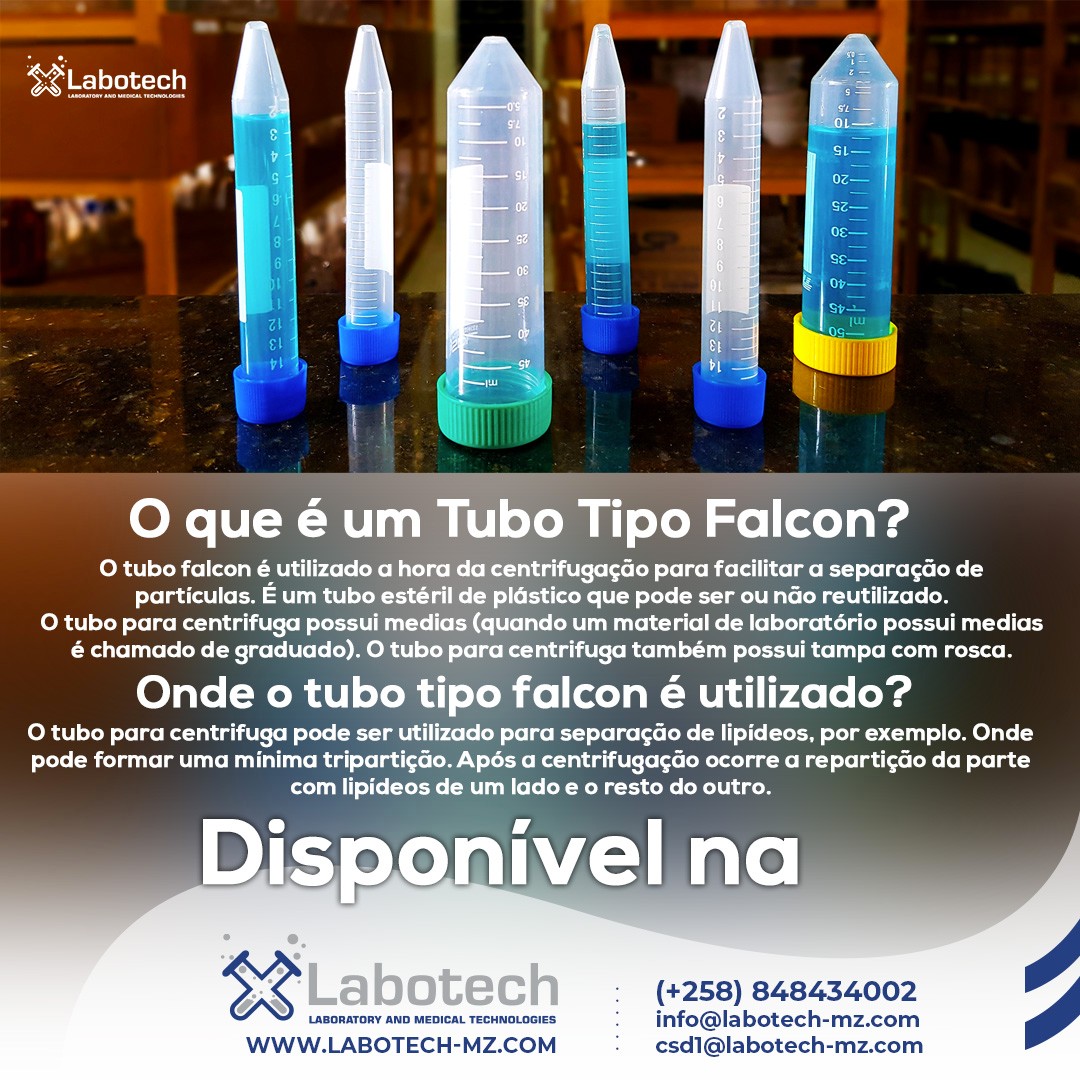 Labotech LDA - O que é um Tubo Tipo Falcon? O tubo Falcon...