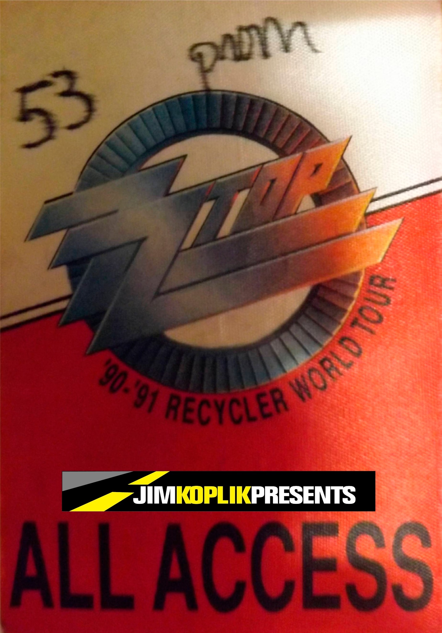 ZZ-top and George Thorogood concert at Hartford Civic Center