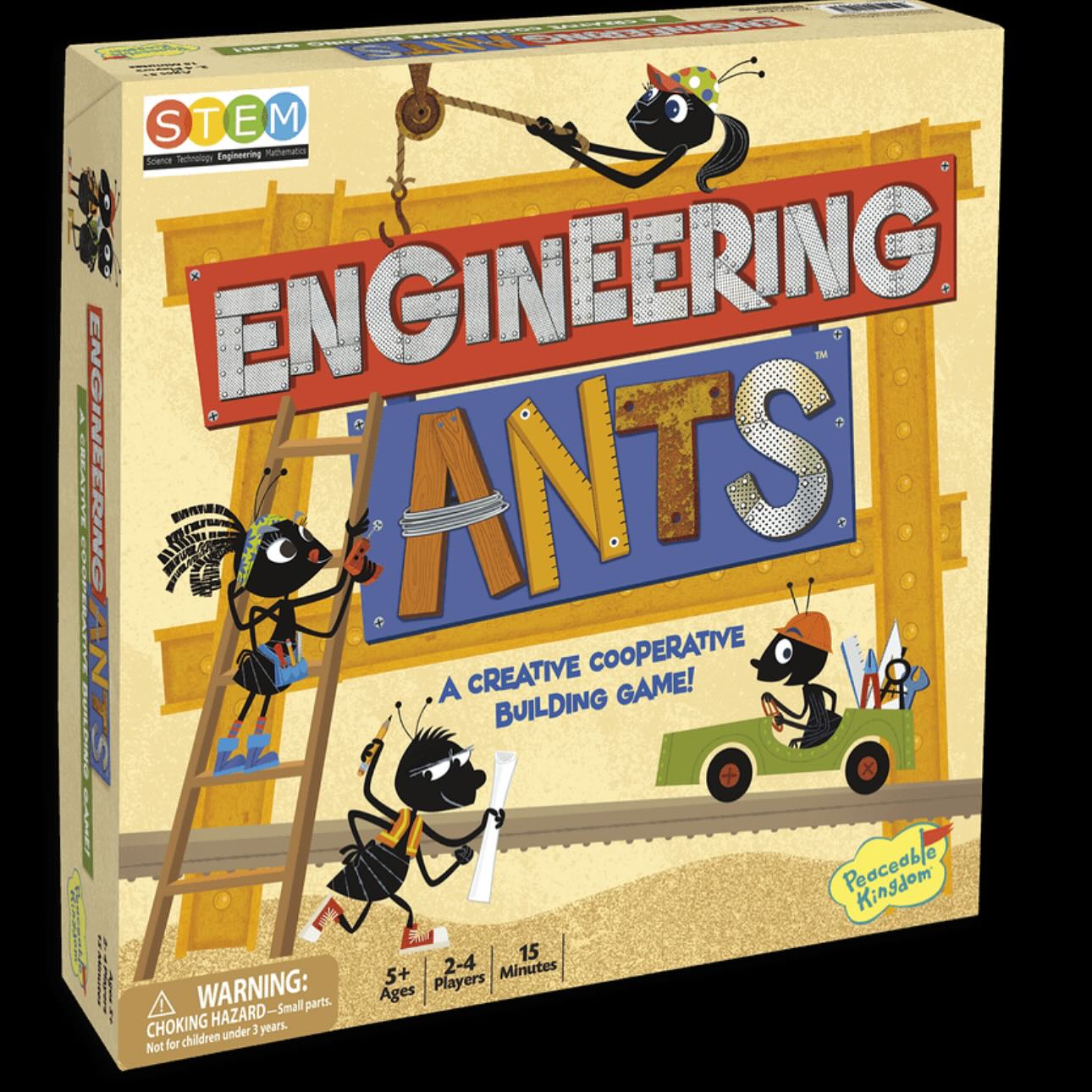 Ev01 - 螞蟻工程師 Engineering Ants 小孩子的玩具，要在遊戲中用配件做東西來克服想像的難題來救螞蟻同伴，避免被食蟻獸吃掉 ...