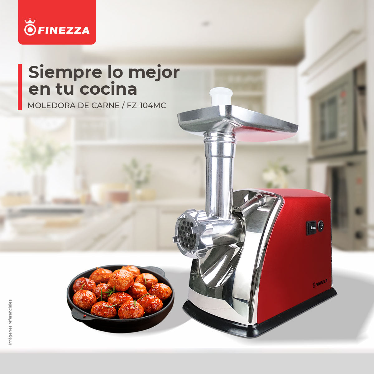 Finezza Perú - LLego la Nueva Moledora de Carne...