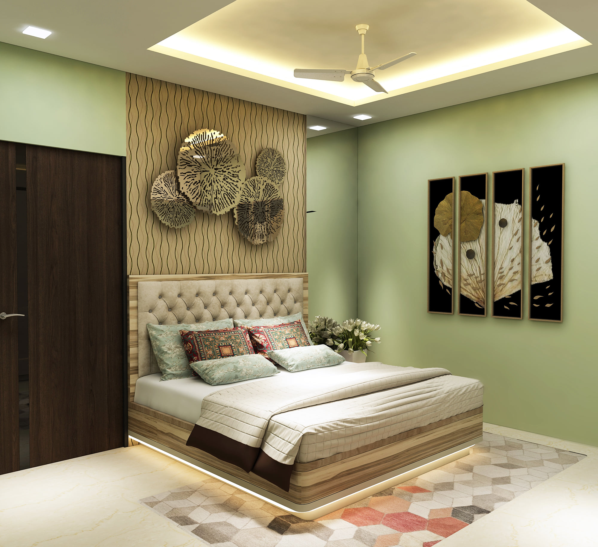 A master bedroom... - New Era Architects, Designers and PMC