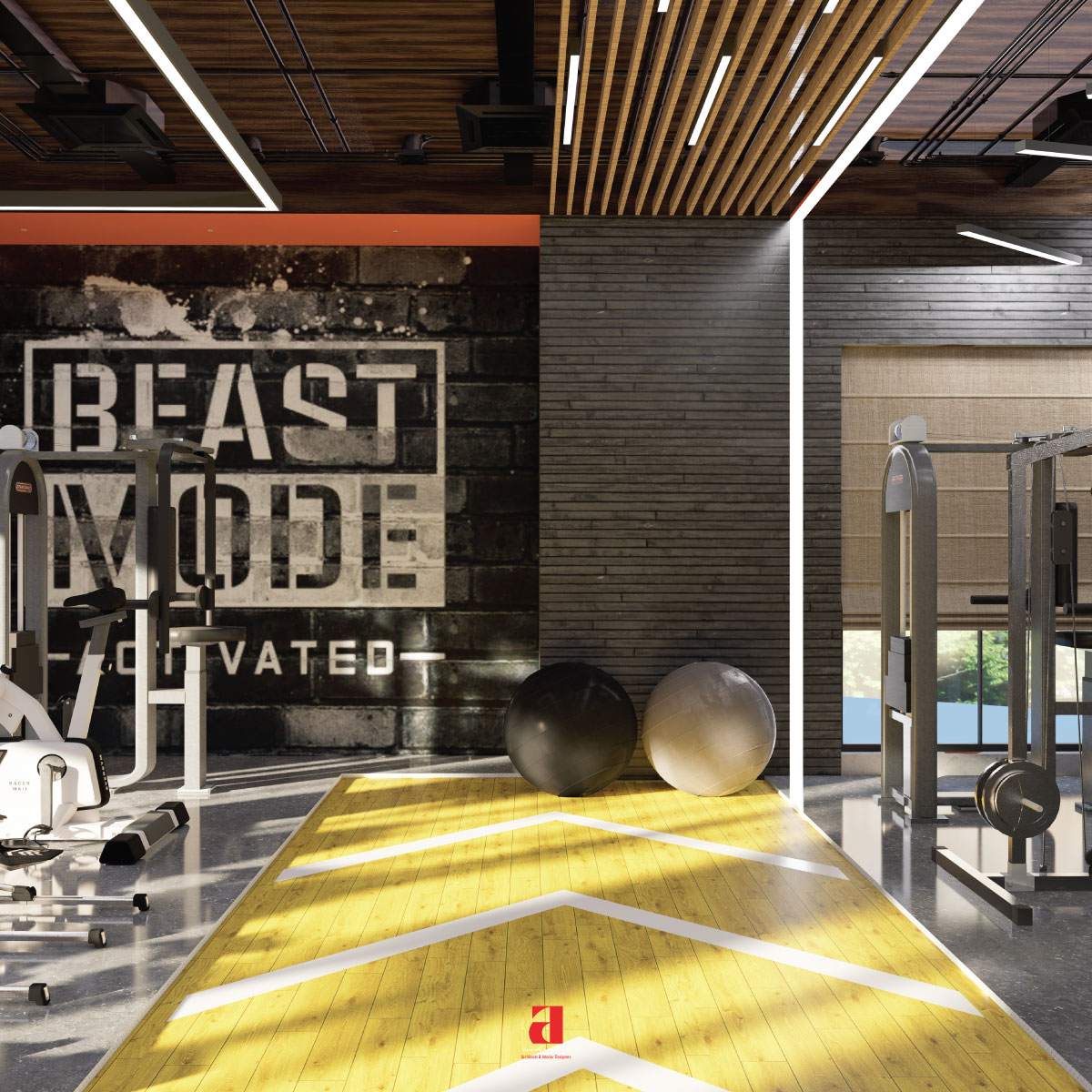 The gymnasium... - Archi Cubes Architects & Interior Designer | Facebook