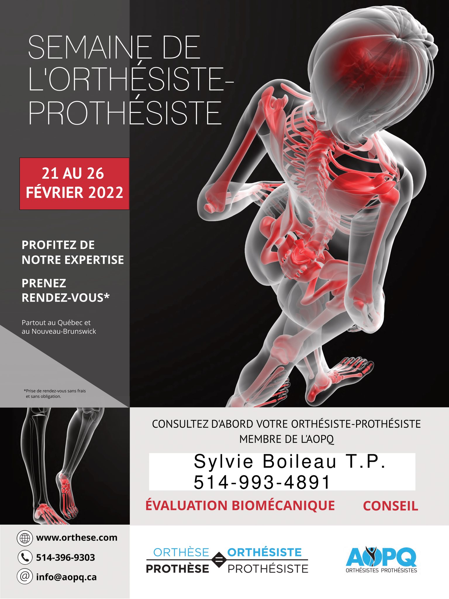 Orthèses Biomec | Montreal QC