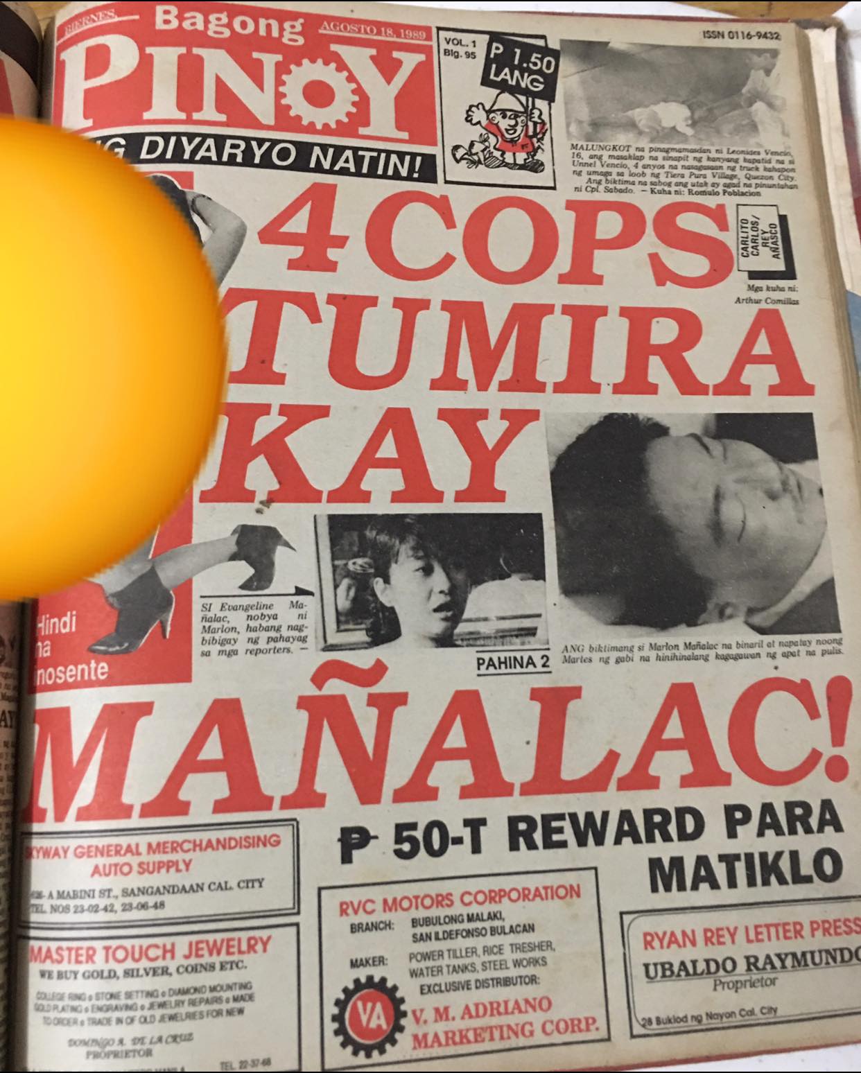 Boyong Mañalac Life Story
