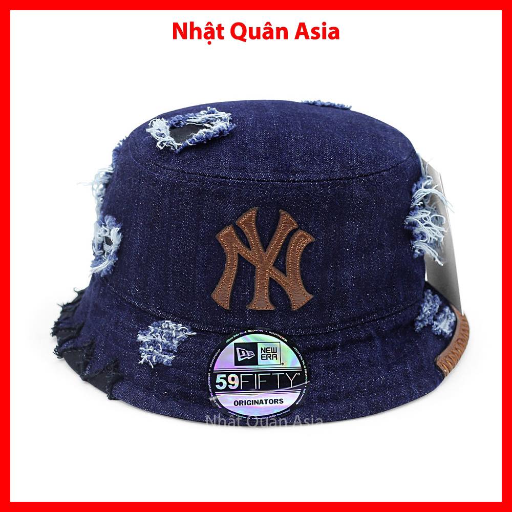 Nhật Quân Asia - Nón bucket NY jean wash 2 lớp cao cấp 🥰...
