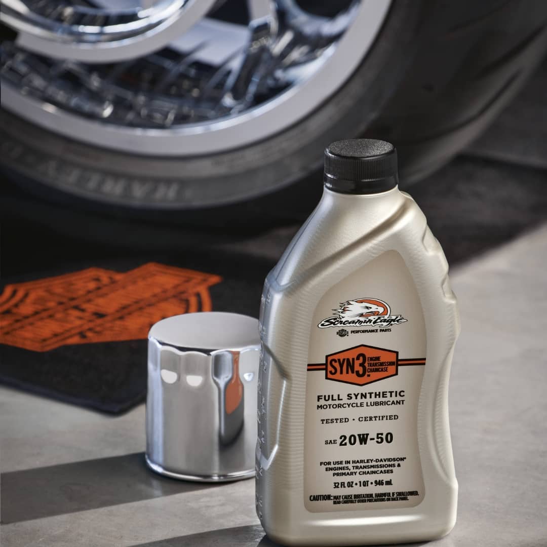 H-D® Screamin' Eagle Syn3 Motorcycle Oil 20W50 Full Synthetic R