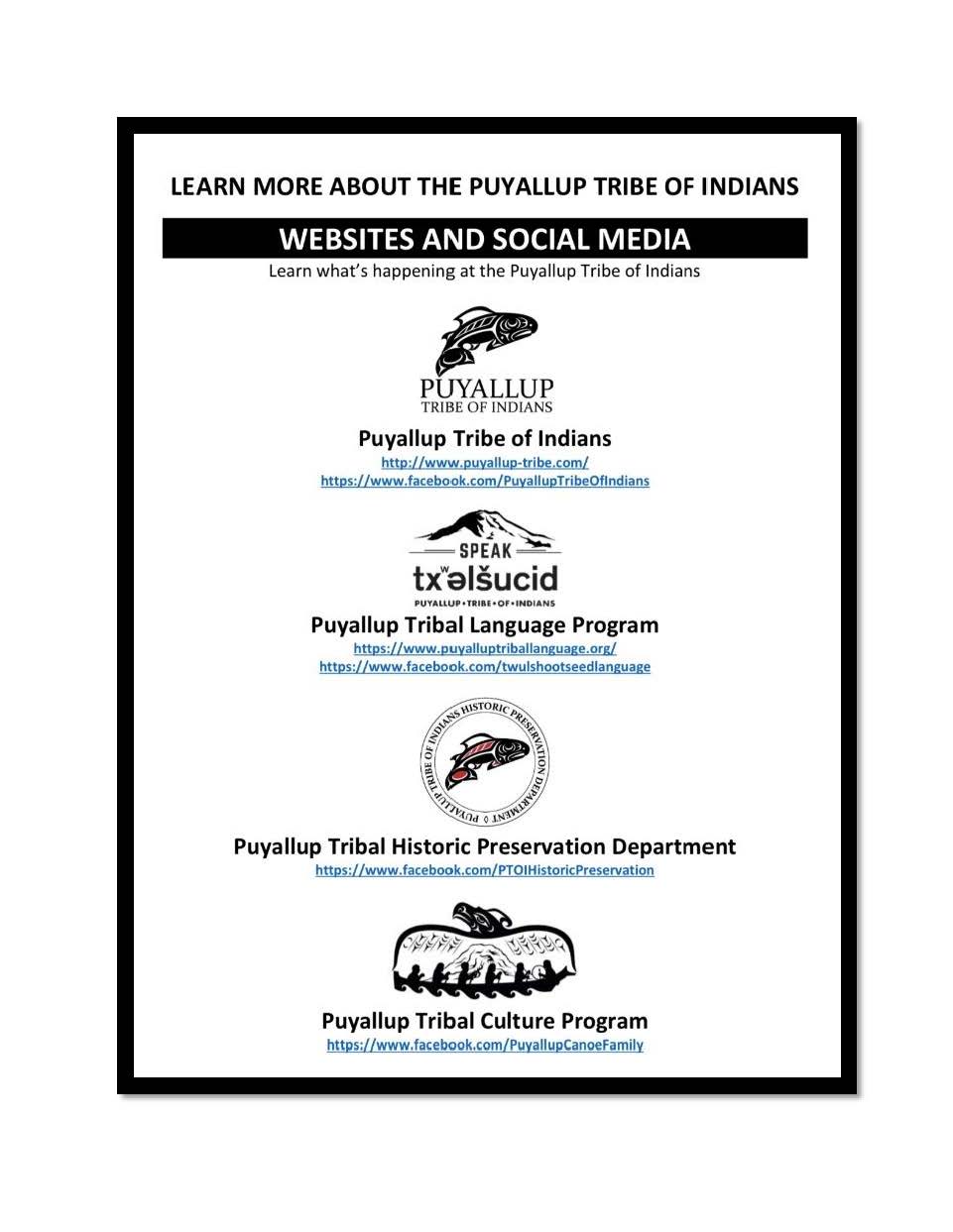 HAPPY NATIVE AMERICAN HERITAGE... - Puyallup Tribe of Indians | Facebook