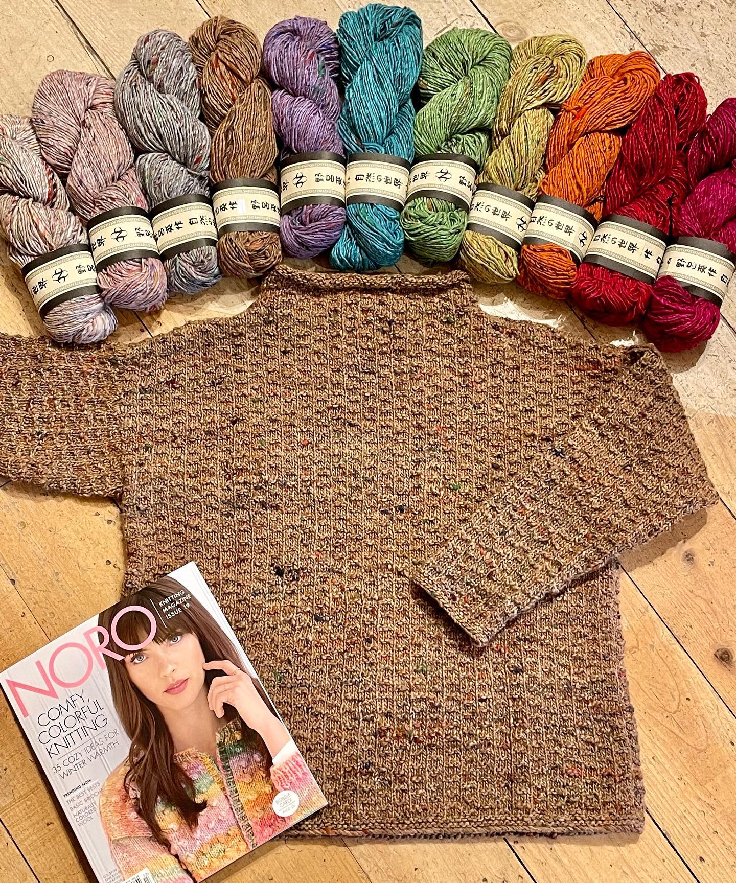 Fengari - New yarn alert! Noro Madara is a luxurious...