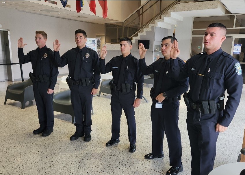 Hollywood Police Department - Congratulations to our 5 newest police ...