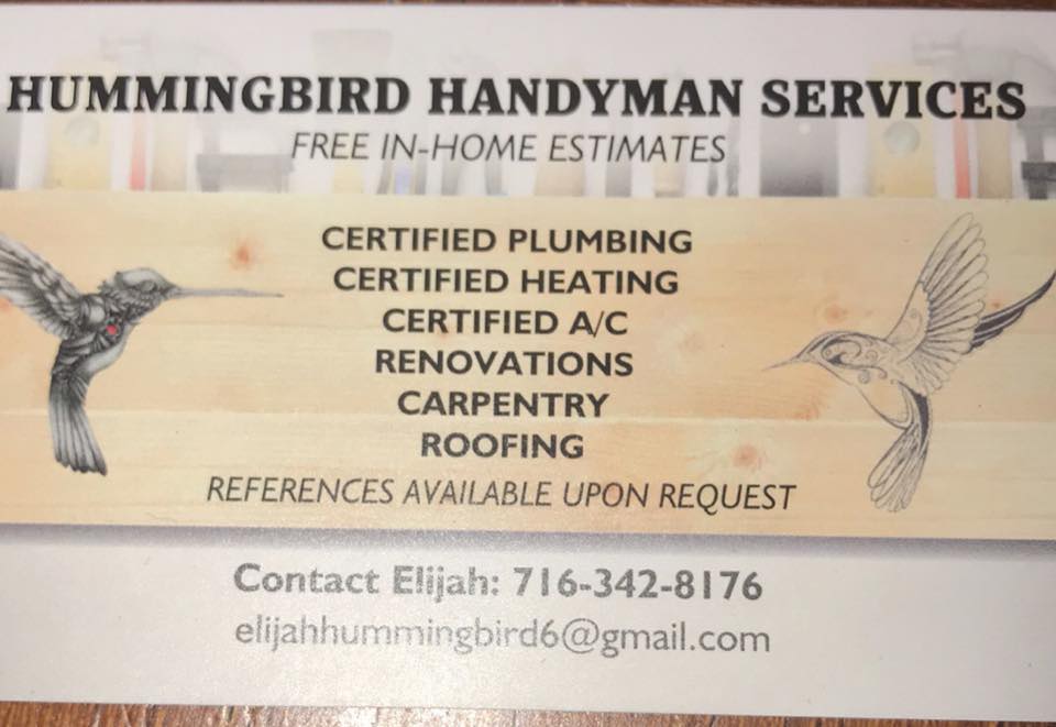Hummingbird handyman service