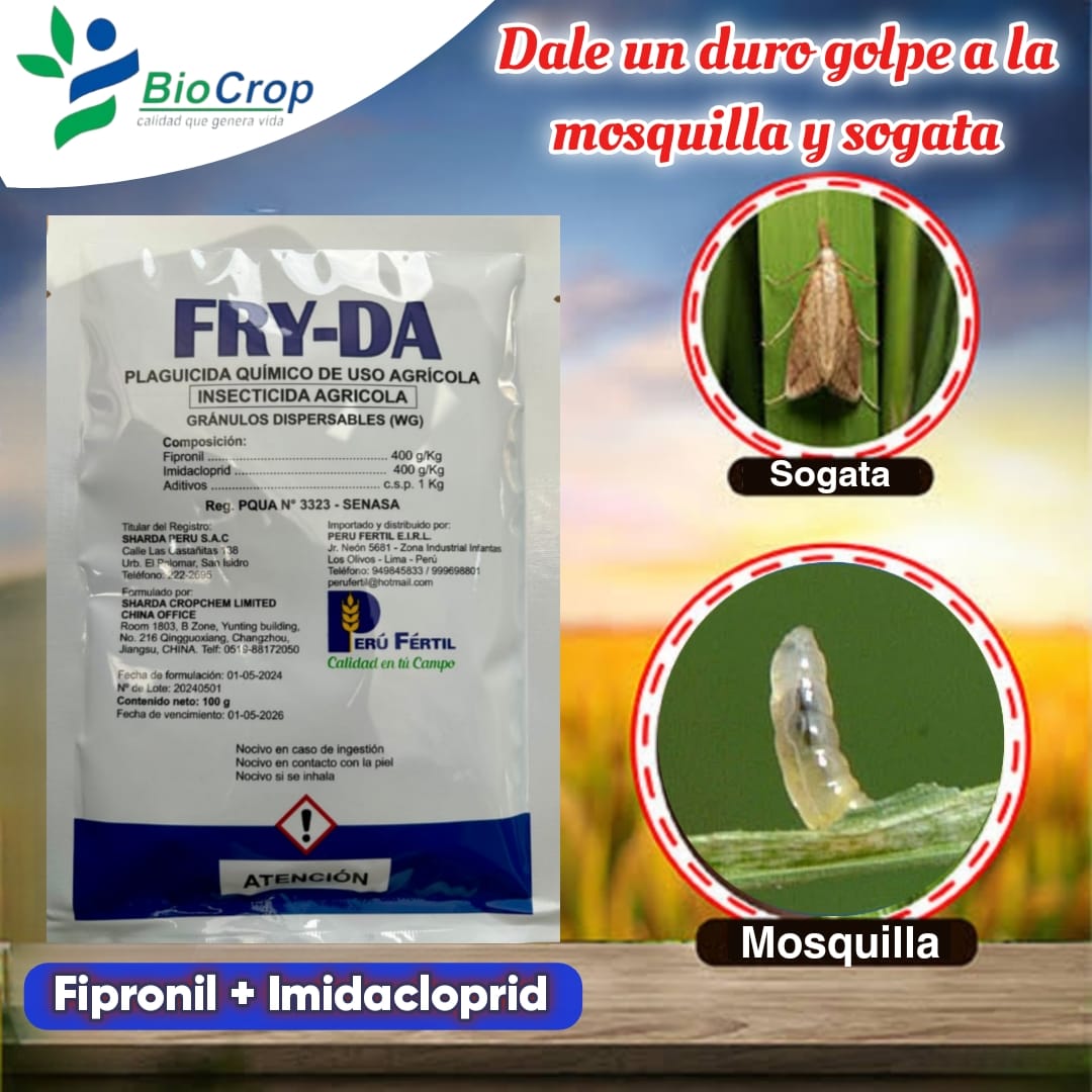 BioCrop - FRY-DA, controla efectivamente larvas de... | Facebook