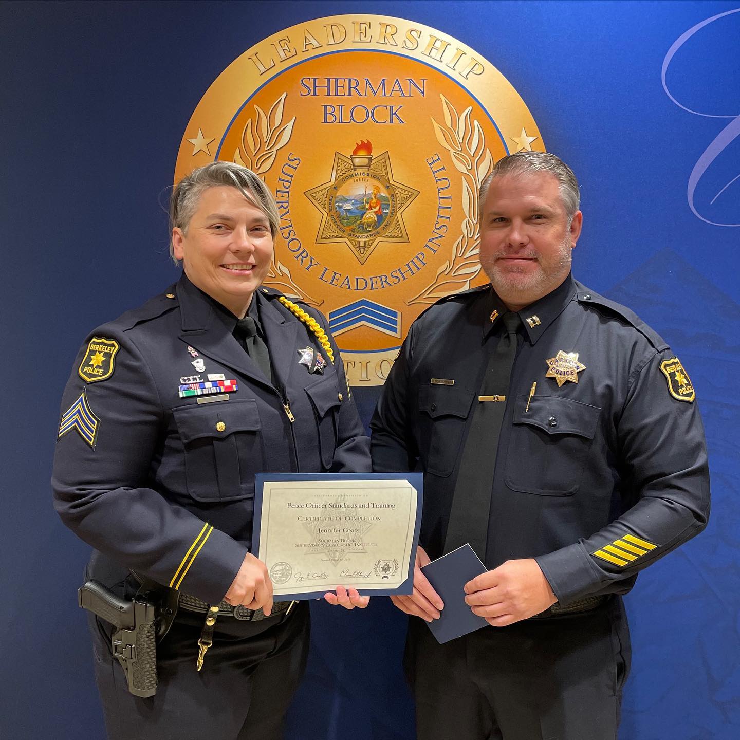 Congratulations to Sgt.... - Berkeley Police Department | Facebook