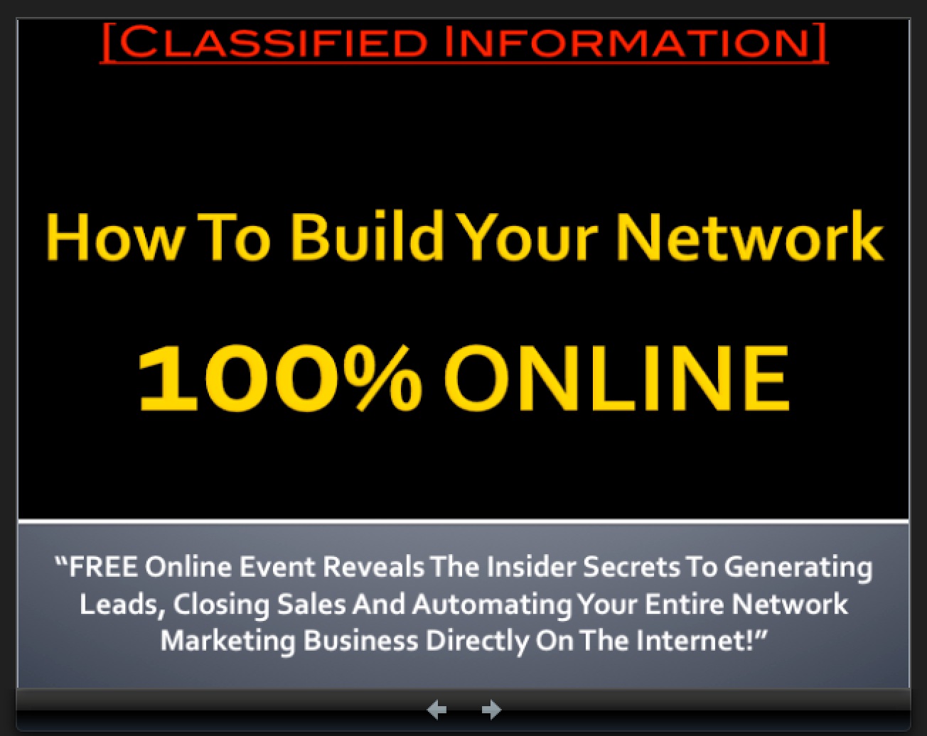 How To Build Your MLM Network Marketing Business 100% Online