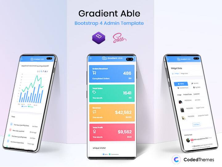 Codedthemes - 👉Our Premium Gradient Able Admin templates...