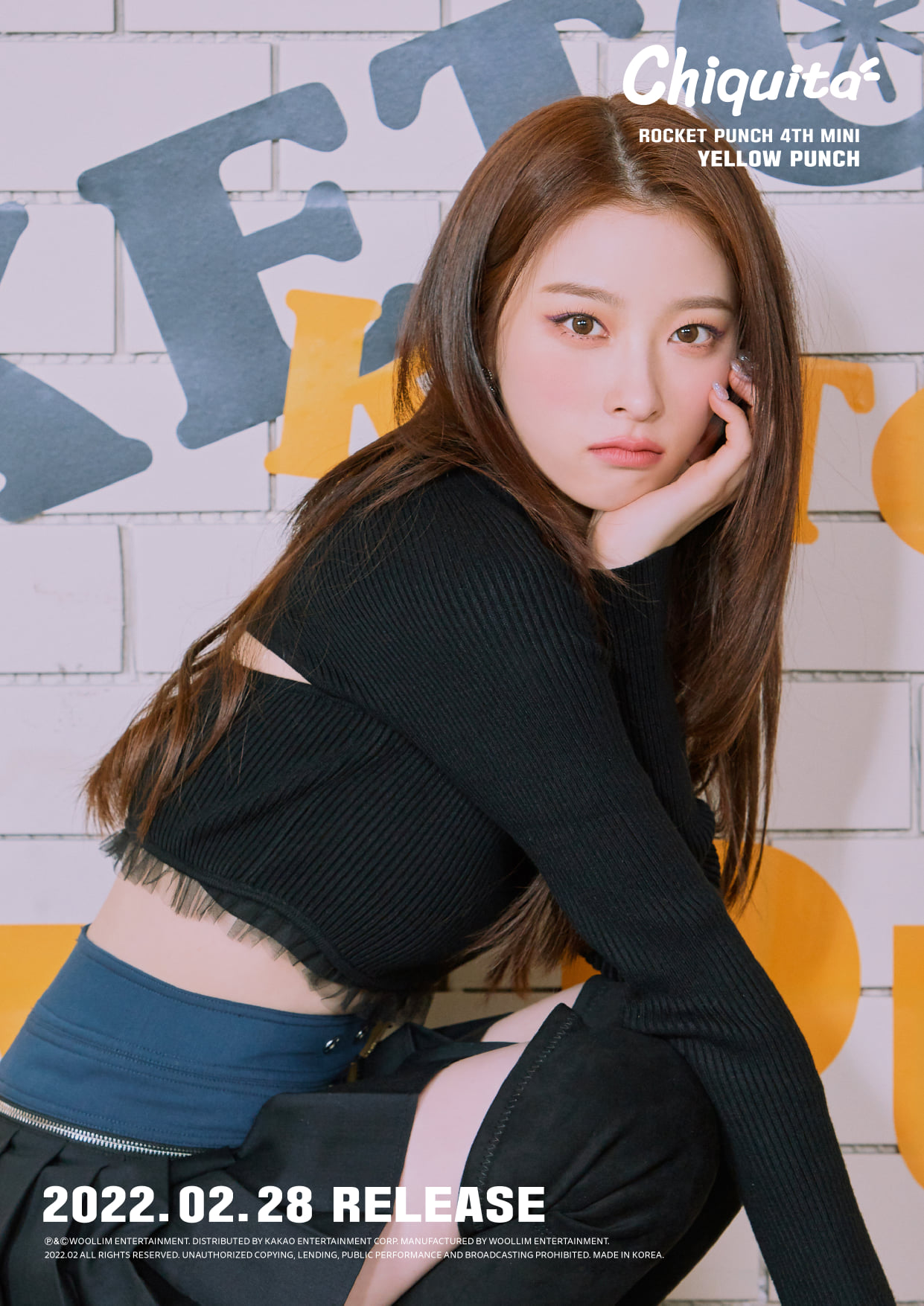 ROCKET PUNCH COLOR COLLECTION 4TH MINI ALBUM [YELLOW PUNCH] PHOTO