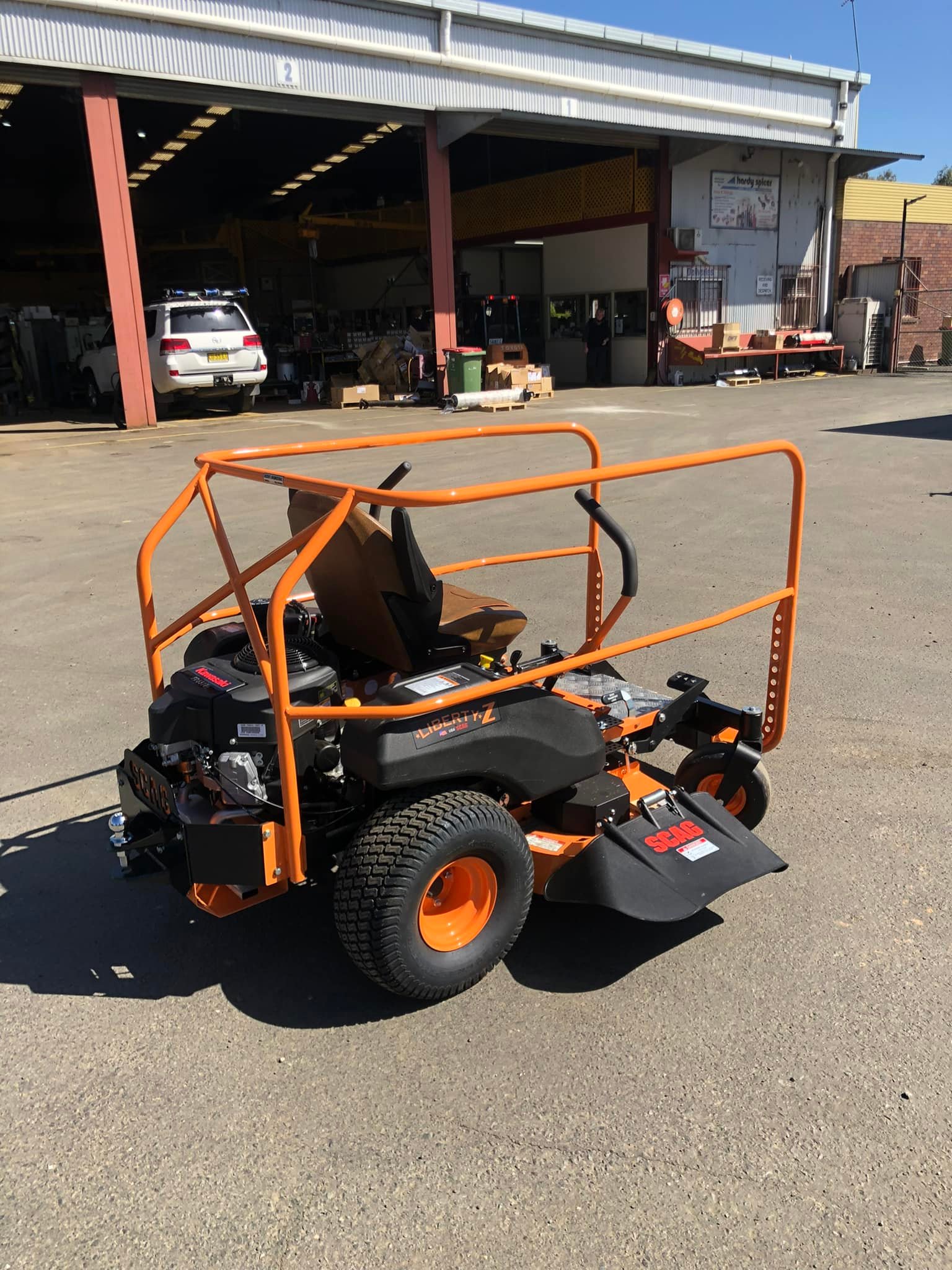 SCAG zero turn modified for... - Nixons Engineering Wagga