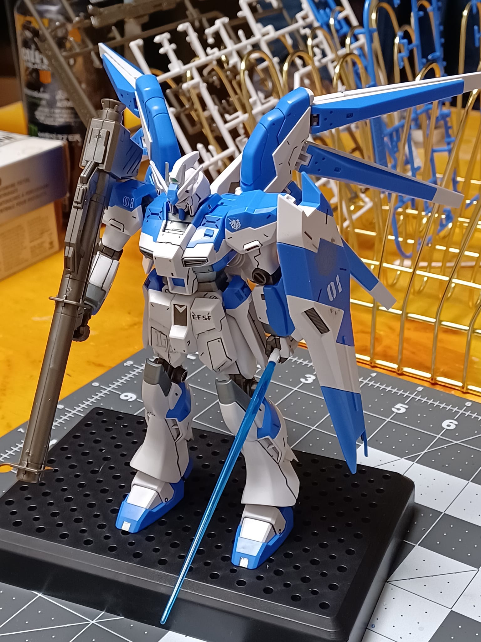 Gundam Universe RX-93 V Gundam Real Marking Plus Ver. review
