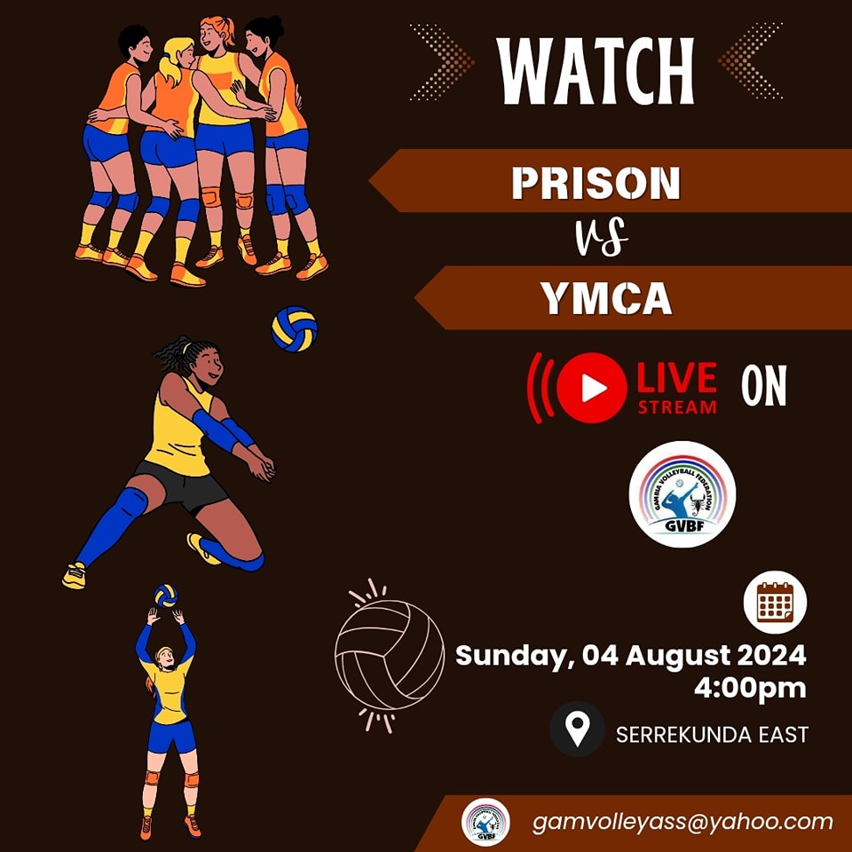 Join us live in the... - Gambia Volleyball Federation - GVBF | Facebook