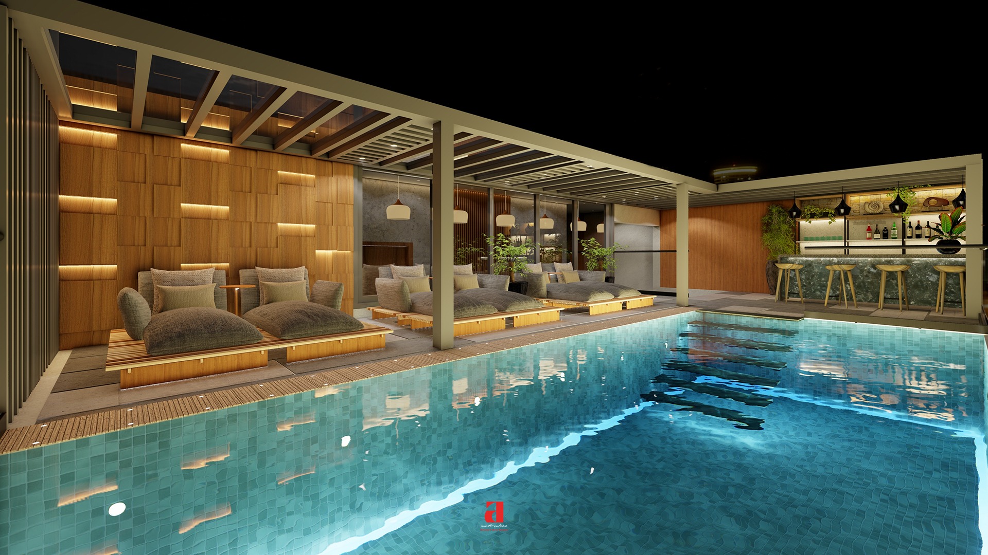 The rooftop... - Archi Cubes Architects & Interior Designer