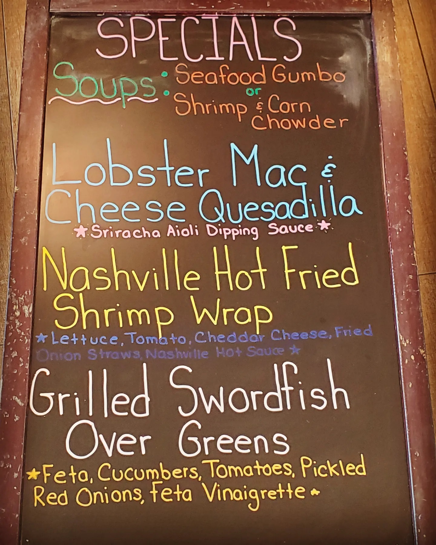 Southold Fish Market Posts Southold, New York Menu