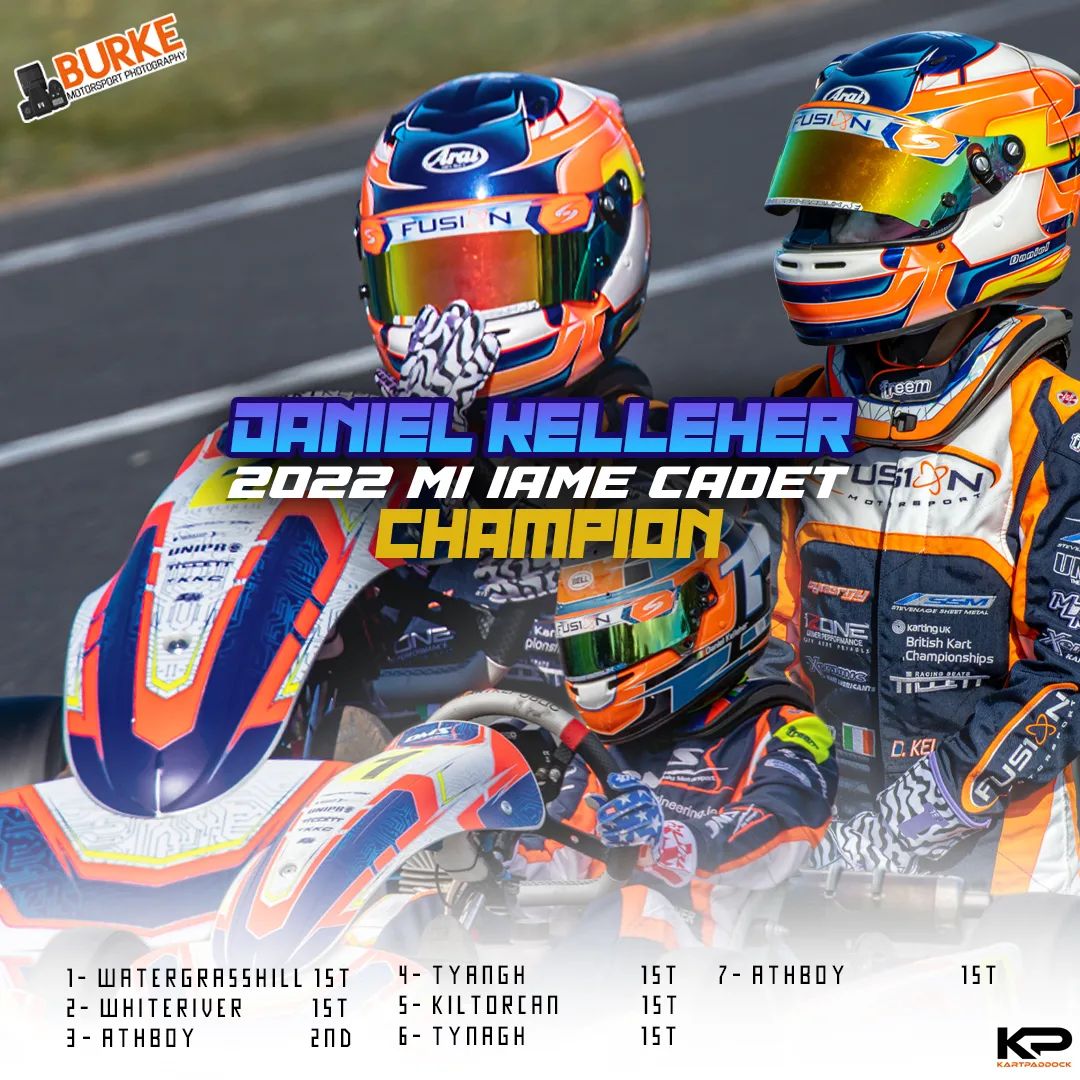 Kart Paddock - Daniel Kelleher has become back to back... | Facebook