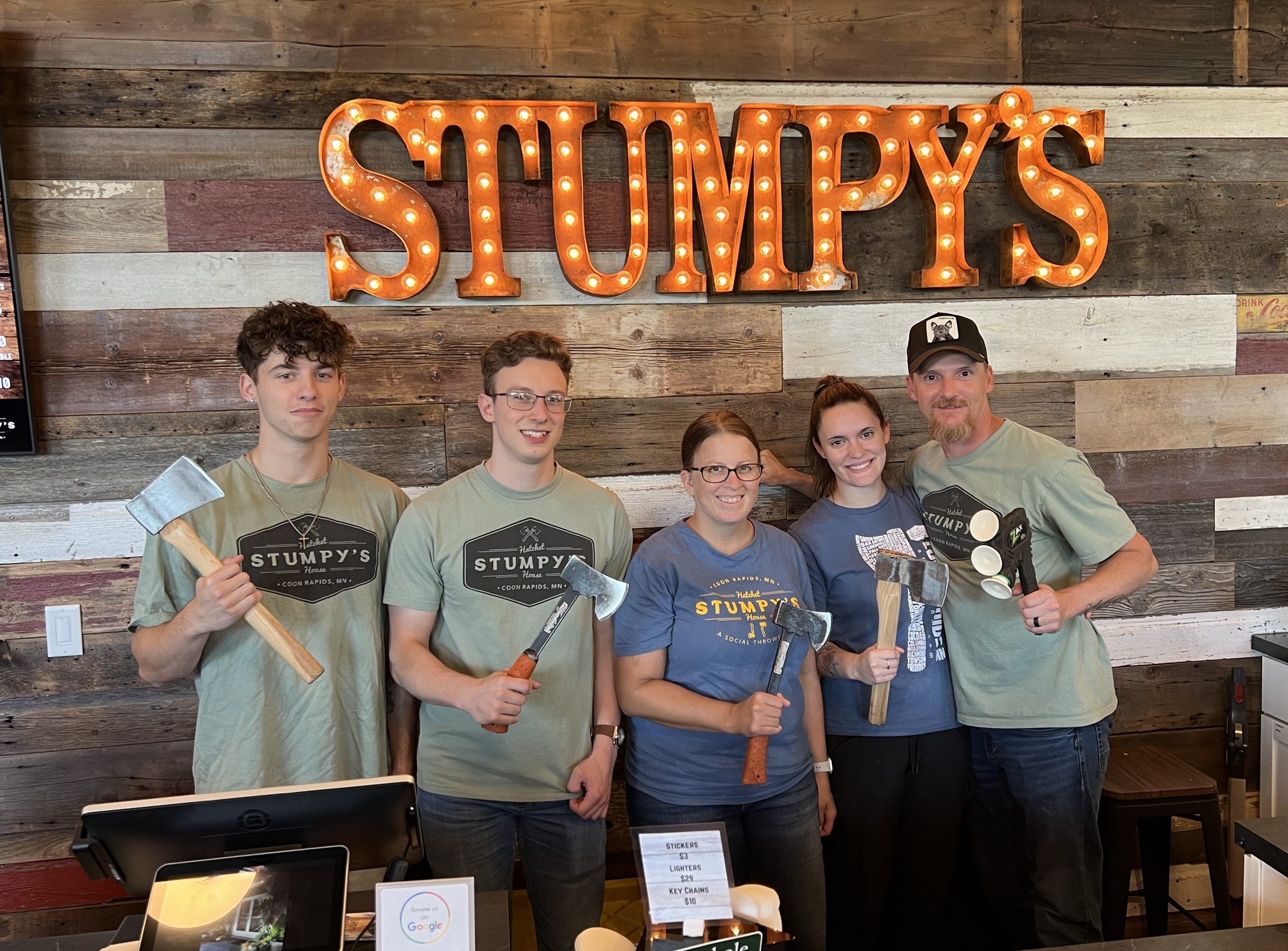 Stumpy's Hatchet House Coon Rapids MN | Coon Rapids MN